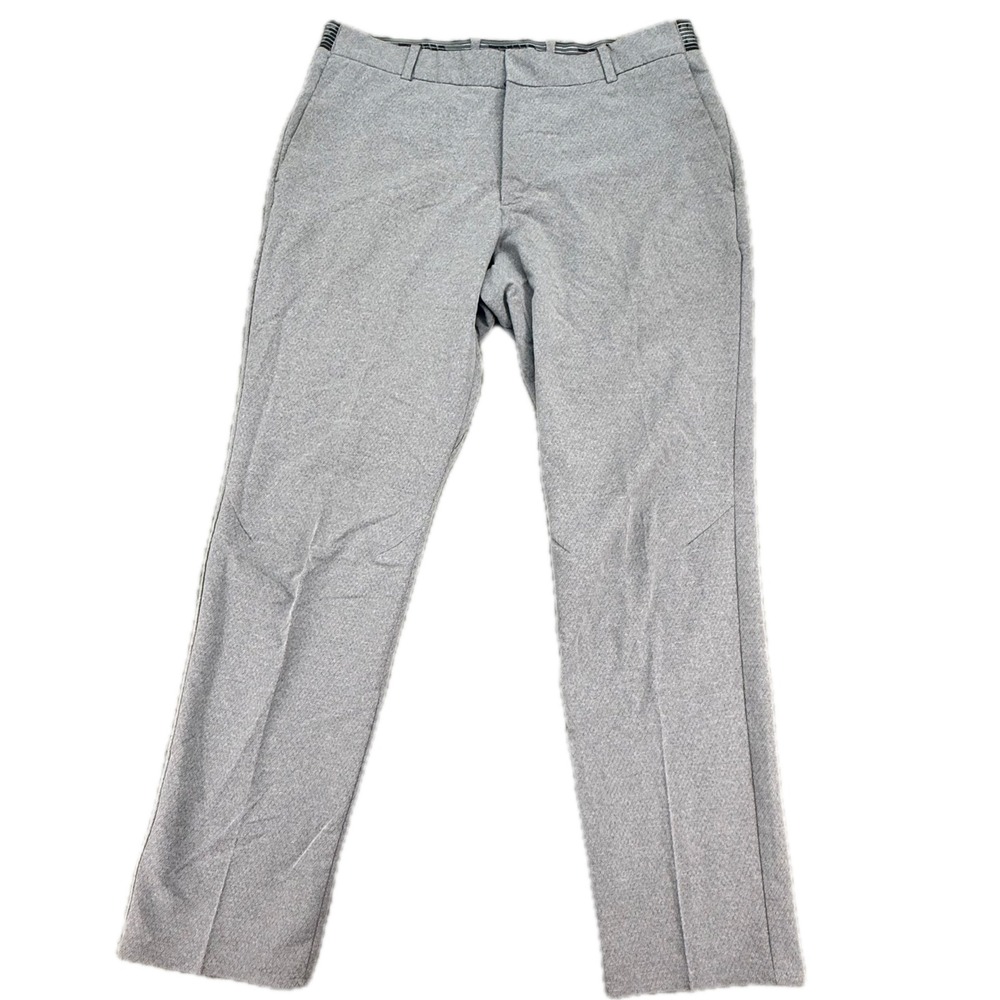 Nike Dri-FIT Golf Pants Mens 34x30 Grey Performance Stretch Trousers